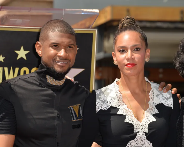 Usher i Grace Miguel počeli su izlaziti 2009. godine, nedugo nakon što je okončan Usherov brak s Tamekom Foster, majkom njegova dva sina. Usher je zaprosio Grace 2015., međutim ona je tek mjesecima kasnije rekla &quot;da&quot;.

Ovaj par u braku je bio dvije godine, a razdvojili su se u ožujku 2018. i Usher (koji je uspio odbaciti tužbu za &quot;potencijalno promjenu odnosa&quot; koja je protiv njega pokrenuta 2017.) je tog prosinca podnio zahtjev za razvod. 