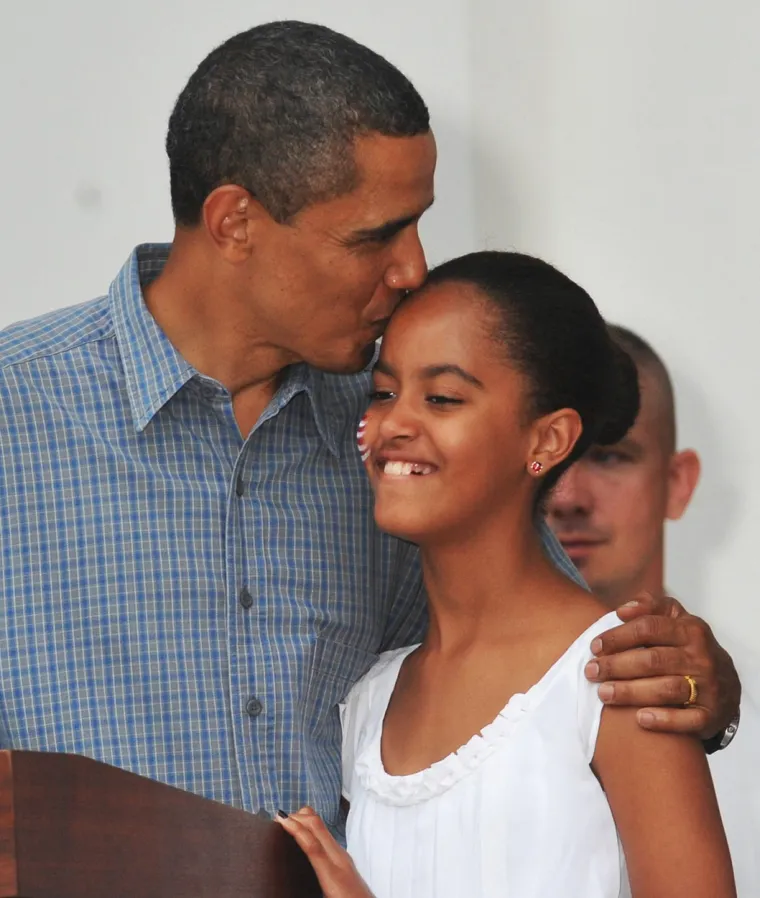 Barack i Malia Obama