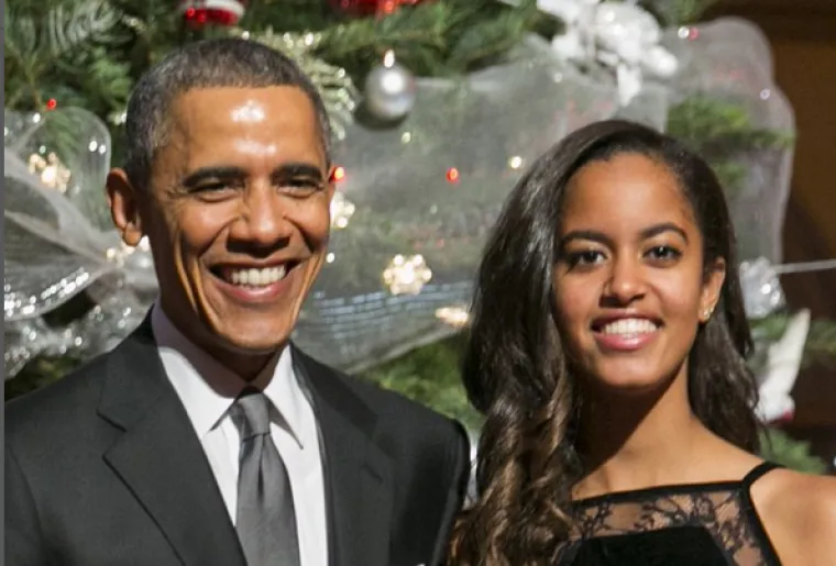 Barack i Malia Obama