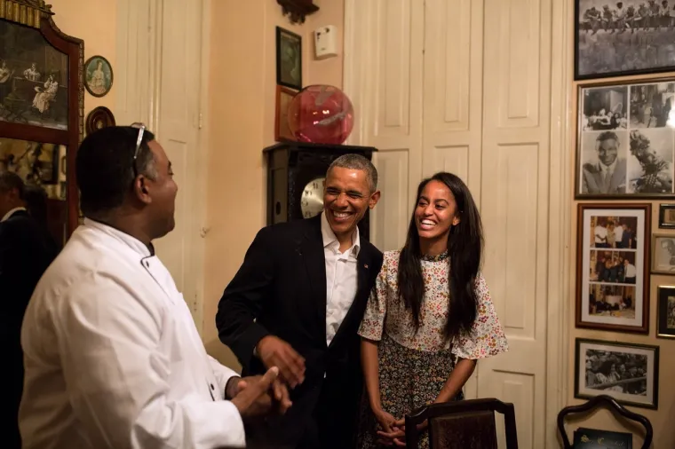 Barack i Malia Obama