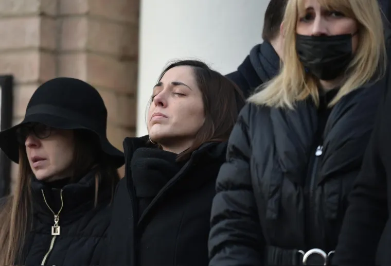 Posljednji ispraćaj glazbene legende Akija Rahimovskog na zagrebačkom Mirogoju