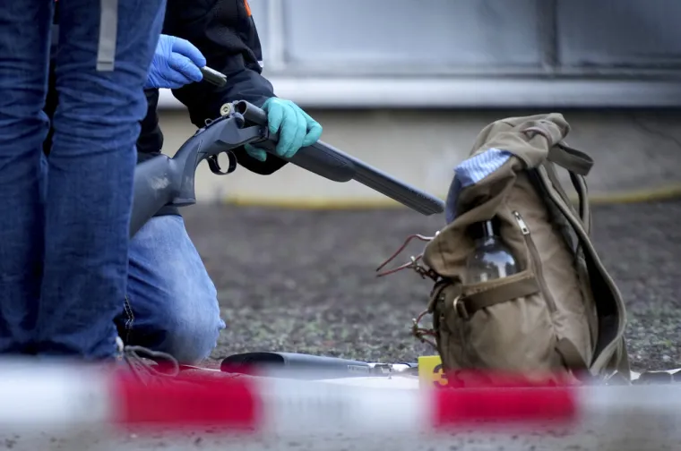 Pokolj u Heidelbergu - očevid