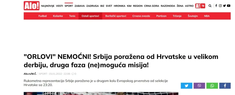 Srbima te&scaron;ko pale vijesti iz Australije, pogledajte &scaron;to pi&scaron;u nakon Nadalova plasmama u finale