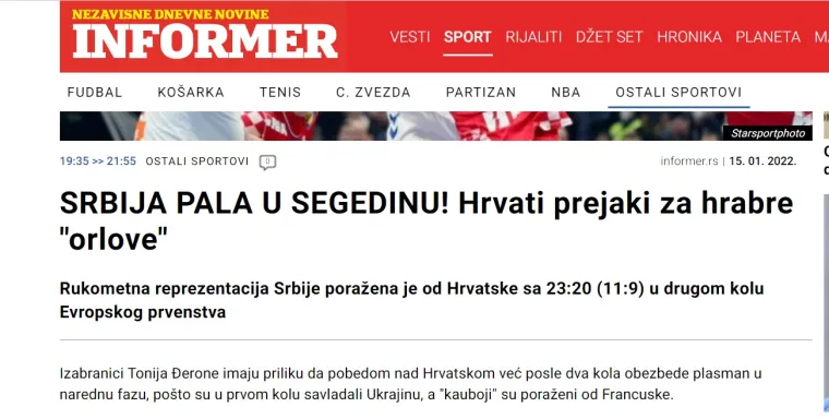 Srbima te&scaron;ko pale vijesti iz Australije, pogledajte &scaron;to pi&scaron;u nakon Nadalova plasmama u finale