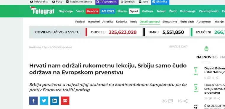 Srbima te&scaron;ko pale vijesti iz Australije, pogledajte &scaron;to pi&scaron;u nakon Nadalova plasmama u finale