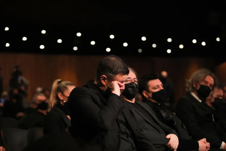Komemoracija u čast iznenada preminulom Akiju Rahimovskom u Lisinskom.