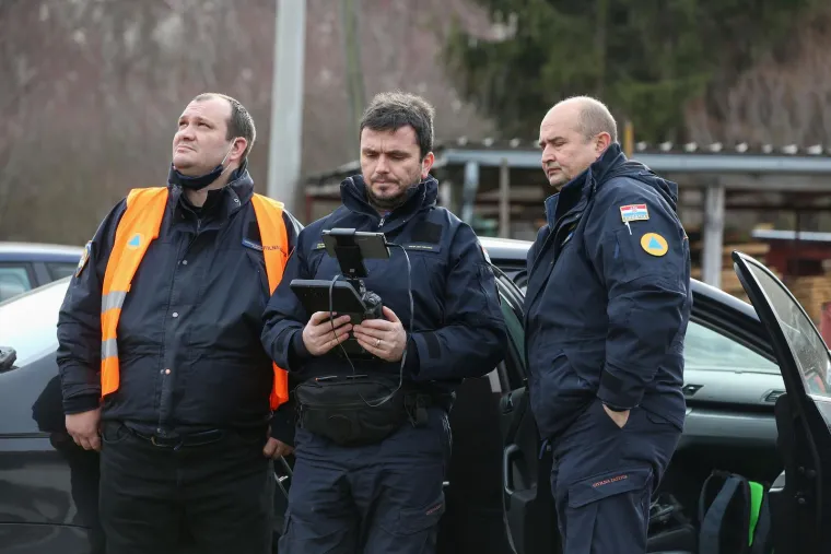 Klizište u Gornjem Vrapču