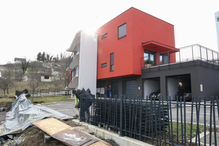 Klizište u Gornjem Vrapču