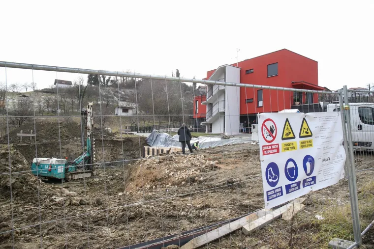 Klizište u Gornjem Vrapču