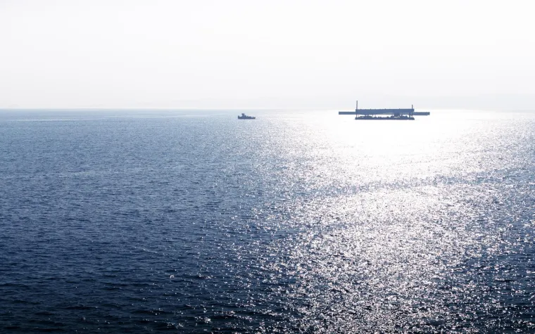 FOTO Skoro 100 metara odjednom! Nakon Pelje&scaron;kog, montirali i najdulji dio Mosta Ston. Prizor je spektakularan