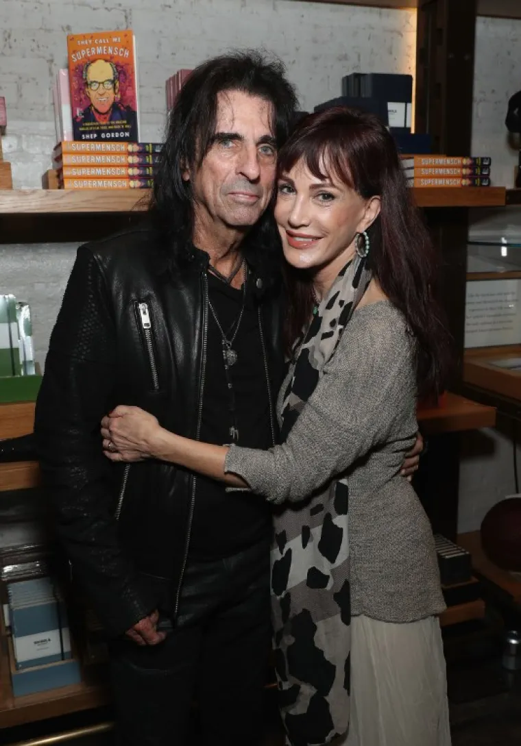 Alice Cooper i Sheryl Goddard 