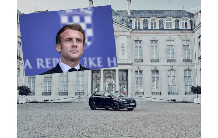 Predsjednik Francuske Emmanuel Macron isto se odlučio za automobil domaće proizvodnje. Francuzi su previše ponosan narod da bi dopustili da se njihov državni poglavar vozi u automobilu iz druge zemlje. Tako je od proglašenja 5. Republike, modele DS i SM, a zatim DS 5 i DS 7 CROSSBACK, koristilo sedam predsjednika. Trenutni model nosi naziv DS 7 CROSSBACK ÉLYSÉE, a ima 300 konjskih snaga koje daje plug-in hibridni pogonski agregat s pogonom na sva četiri kotača. Blindirani ÉLYSÉE izdužen je za 20 centimetara kako bi postao radni stroj, poput mobilnog ureda. Stražnja klupa zamijenjena je s dva pojedinačna sjedala koje razdvaja naslon za laktove ekskluzivne alkantara obloge. Izvana se ÉLYSÉE ističe plavim i crvenim trepćućim svjetlima sprijeda, držačima zastava, “RF” oznakama na poklopcu motora, prednjim vratima i prtljažniku, kao i svojim posebnim 20-inčnim kotačima i antenom za predsjednikove specijalni telekomunikacijski sustav. Podsjetimo DS je marka luksuznih automobila proizašla iz Citroena, što znači da udobnosti predsjedniku neće nedostajati.