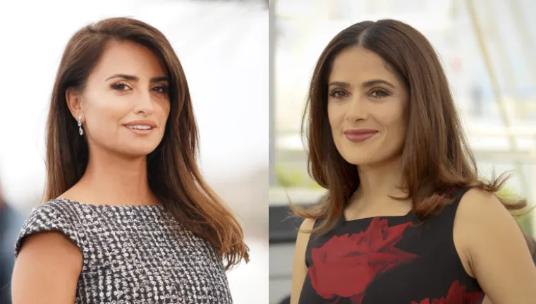 Penelope Cruz i Salma Hayek
Uz to što su vrlo slične, Penelope i Salma su u stvarnom životu jako dobre prijateljice.