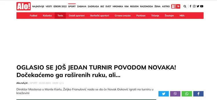 Poruka čuvenog Hrvata Đokoviću odjeknula u Srbiji: 'Loše vijesti za Novaka'