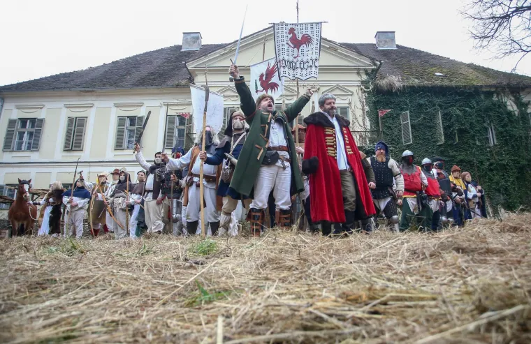 Uprizorili brutalnu bitku iz Seljačke bune iz 1573, napad na Tahyjev grad u Stubičkom Golubovcu