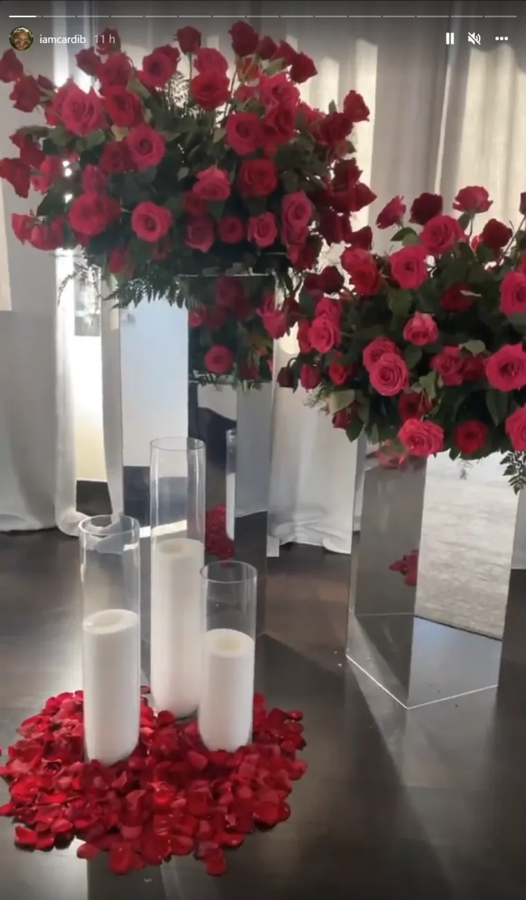 Ni Offset nije &scaron;tedio na valentinovskom poklonu za proslavljenu repericu i influencericu Cardi B. Toliko ju je odu&scaron;evio da na svom Instagram profilu nije &scaron;tedjela riječi hvale. Naime, on je za Cardi B. napunio cijeli bazen laticama crvenih ruža te ukrasio cijeli balkon buketima i ogromnim "čupavim" crvenim srcem. 