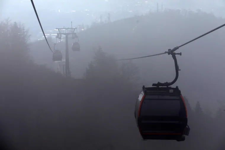 Žičarom na Sljeme: Pogledajte slike s probne vožnje skupocjenom ljepoticom