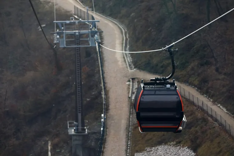 Žičarom na Sljeme: Pogledajte slike s probne vožnje skupocjenom ljepoticom