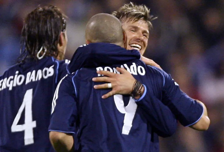 Beckham i Ronaldo