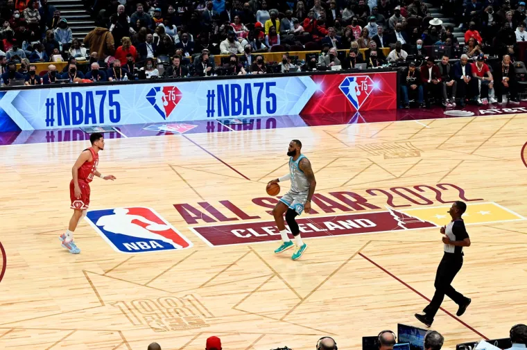 Ovako je to spektakularno izgledalo noćas u Clevelandu na 71. All Star susretu najboljih ko&scaron;arka&scaron;a svijeta