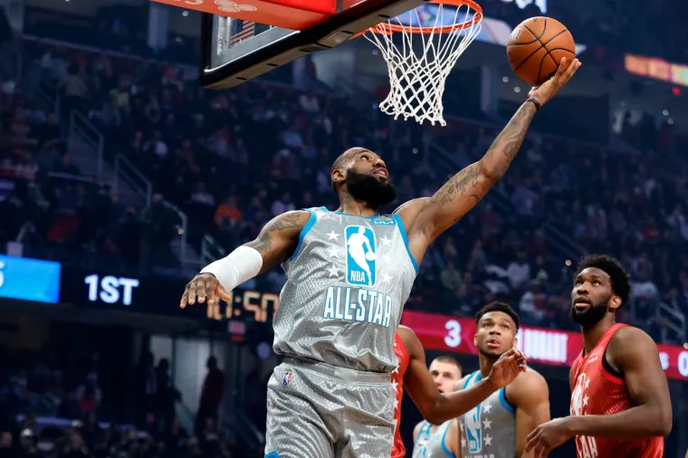 Ovako je to spektakularno izgledalo noćas u Clevelandu na 71. All Star susretu najboljih ko&scaron;arka&scaron;a svijeta