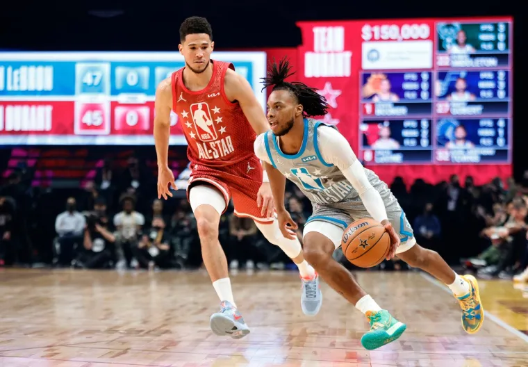 Ovako je to spektakularno izgledalo noćas u Clevelandu na 71. All Star susretu najboljih ko&scaron;arka&scaron;a svijeta