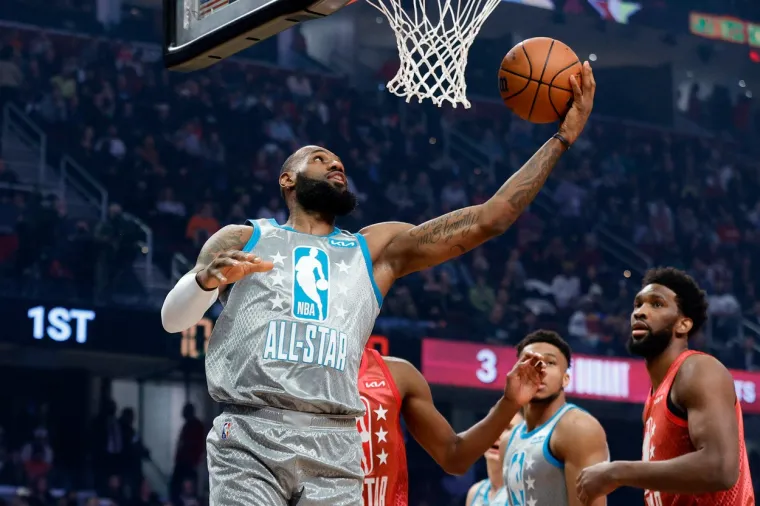 Ovako je to spektakularno izgledalo noćas u Clevelandu na 71. All Star susretu najboljih ko&scaron;arka&scaron;a svijeta
