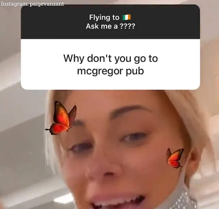 Paige VanZant trenutno je u Irskoj i želi kod Conora Mcregora: 'To je na našoj listi broj jedan'