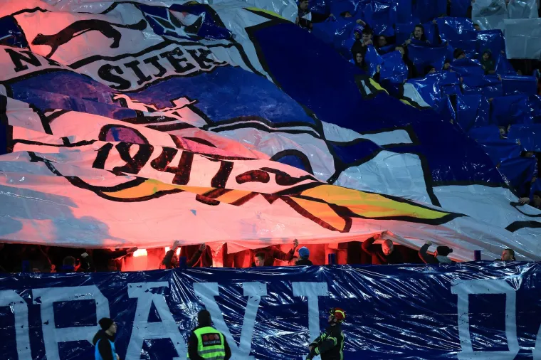 Kohorta priredila bakljadu i koreografiju: Boysi im uzvratili svojom akcijom; Gradski vrt je proključao