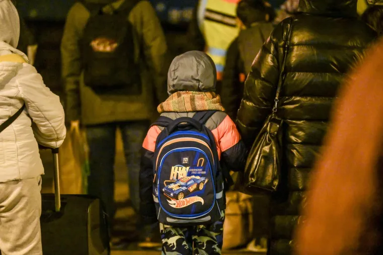 Izbjeglice traže odredište u Europi: Ovakvo je stanje na mađarskom graničnom prijelazu Zahony u prvim tjednima rata.