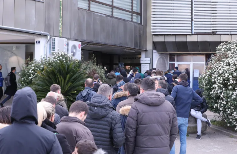 Ogromni redovi na Poljudu uoči derbija s Dinamom!