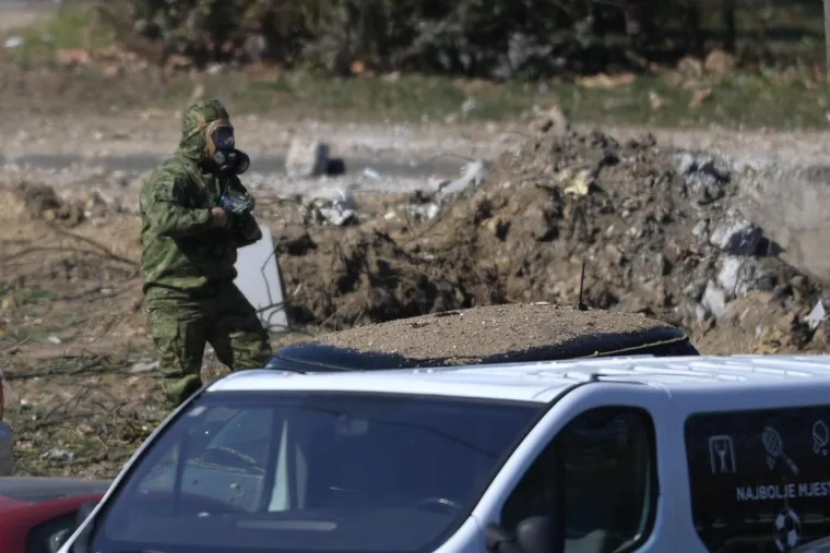 Na mjestu pada letjelice mjerila se razina radijacije. Banožić: Zbog zdravlja stanovni&scaron;tva moramo obaviti i ta istraživanja