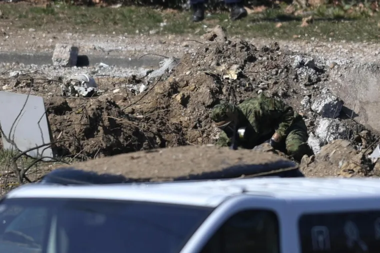 Na mjestu pada letjelice mjerila se razina radijacije. Banožić: Zbog zdravlja stanovni&scaron;tva moramo obaviti i ta istraživanja