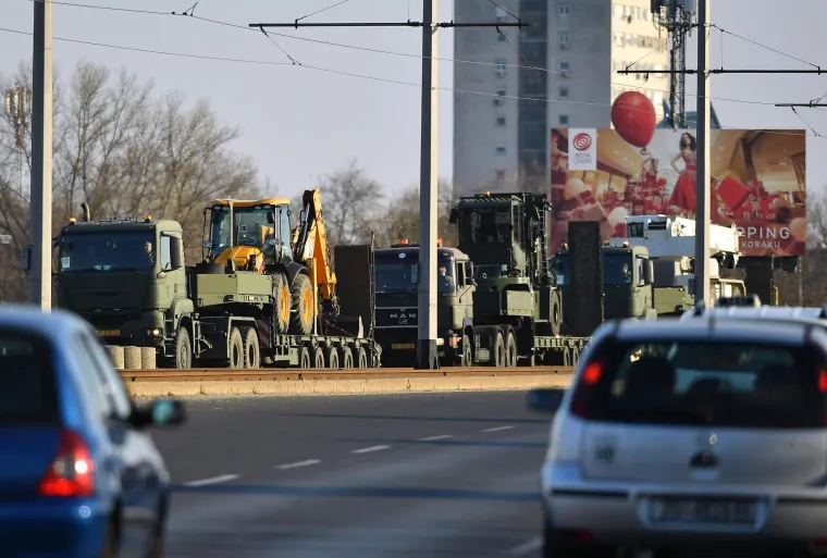 Vojska na Jarunu: Dovoze te&scaron;ku mehanizaciju na mjesto gdje je pala bespilotna letjelica