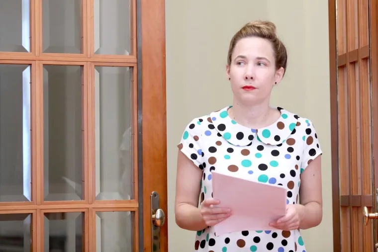 Mariji Selak Raspudić trudnoća odlično pristaje: U upečatljivoj haljini pokazala trudnički trbu&scaron;čić