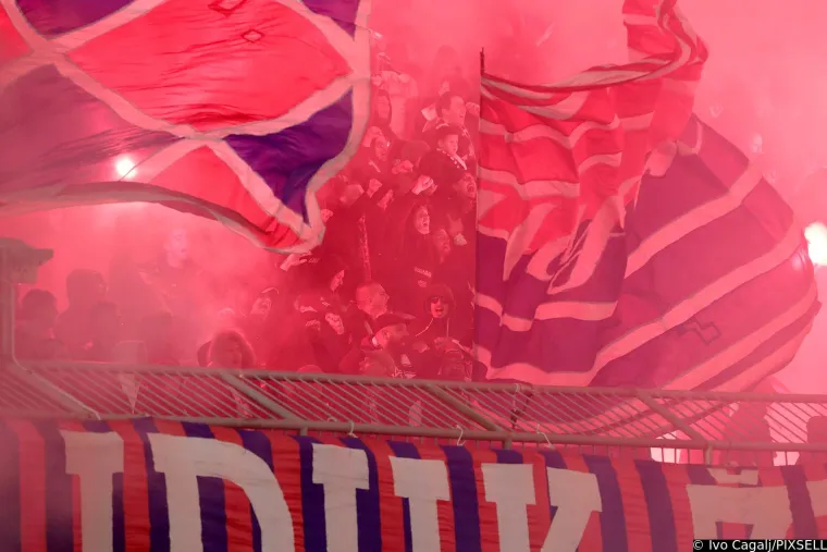 Hajduk u novim problemima, pogledajte što su njihovi navijači radili za vrijeme utakmice s Dinamom