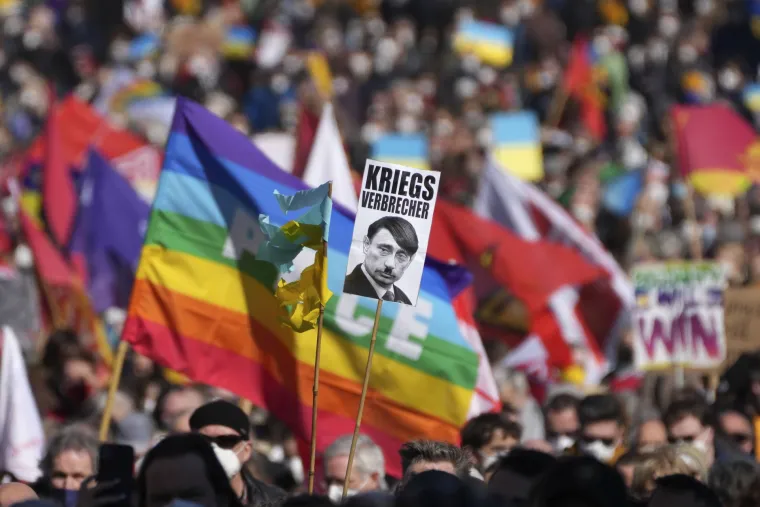 Održani prosvjedi diljem Europe u znak podr&scaron;ke Ukrajini