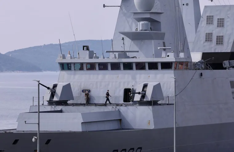 NATO aktivnosti i u hrvatskim vodama: Francuski ratni brod uplovio u Split