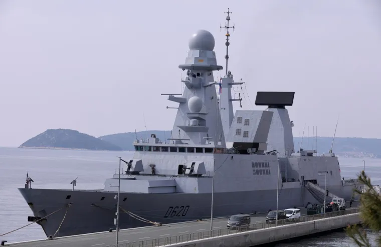 NATO aktivnosti i u hrvatskim vodama: Francuski ratni brod uplovio u Split