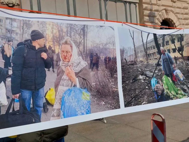 Antiratni skup u Zagrebu za podr&scaron;ku Ukrajini: Zaustavite rusku agresiju!