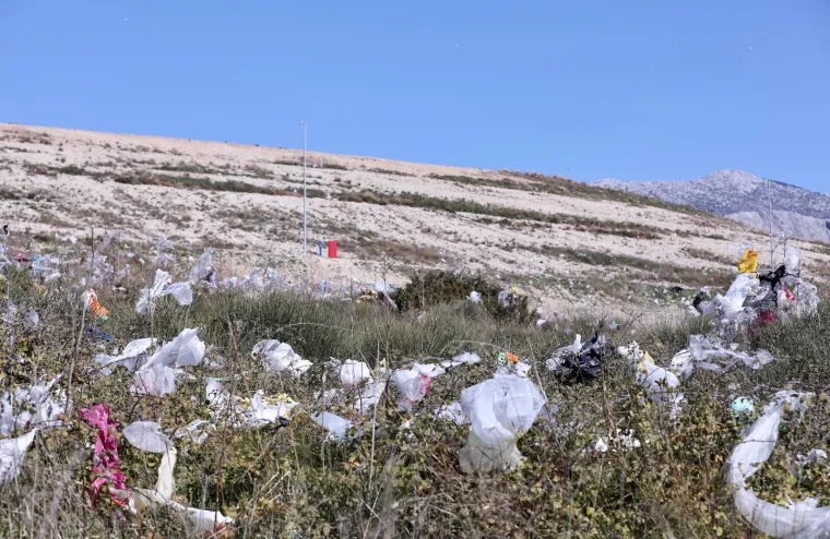 Smrad i ogromne količine plastičnih vrećica: Ovo nisu okićena božićna drvca, nego stabla nadomak Karepovca