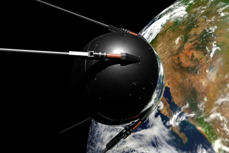 1957. - Sovjetski Savez izgradio je i lansirao prvi umjetni satelit Sputnik 1.