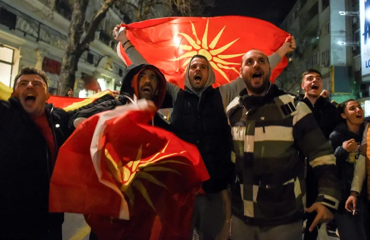 Makedonci slave povijesnu pobjedu. Nitko noćas tamo nije spavao