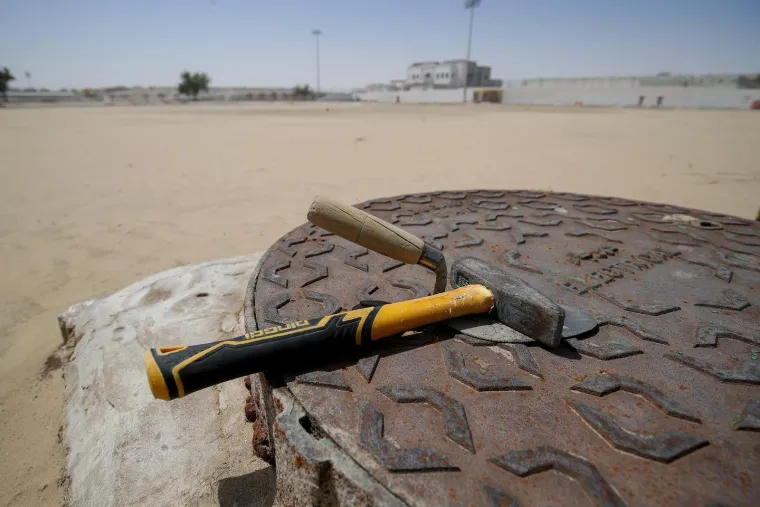 Ovdje bi Vatreni trebali biti smješteni za vrijeme Mundijala. Zavirite u 'nogometni Pentagon' usred pustinje koji izgleda poput vojne utvrde