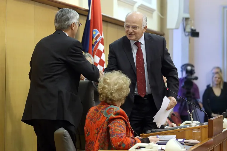 Predsjednik Sabora, na dan kada je uhićena bivša županica, bio je SDP-ov Josip Leko. Nakon njega na toj funkciji po godinu dana su odradili Željko Reiner i Božo Petrov, a od 2017. godine zauzima je HDZ-ov Gordan Jandroković.