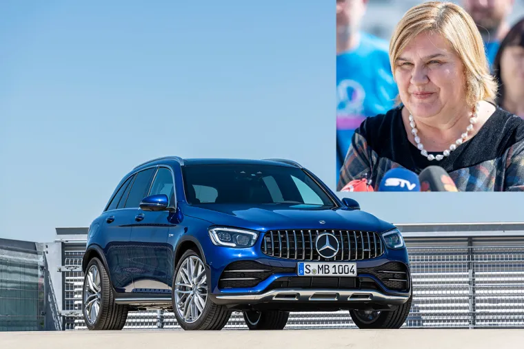 Predsjednica udruge U ime obitelji i poduzetnica, Željka Markić, nije imala aferu s automobilom nego vi&scaron;e neugodnu situaciju. Točnije, radilo se o njezinom suprugu koji je kupio Mercedes GLC 220CDI 4MATIC vrijedan oko 400.000 kuna od tvrtke koja je kasnije optužena od strane USKOK-a da je krivotvorenim ispravama na skupocjenim autima o&scaron;tetila državu za 17 milijuna kuna. Osim supruga Željke Markić, među njihovim kupcima na&scaron;li su se brojni sporta&scaron;i i poduzetnici 