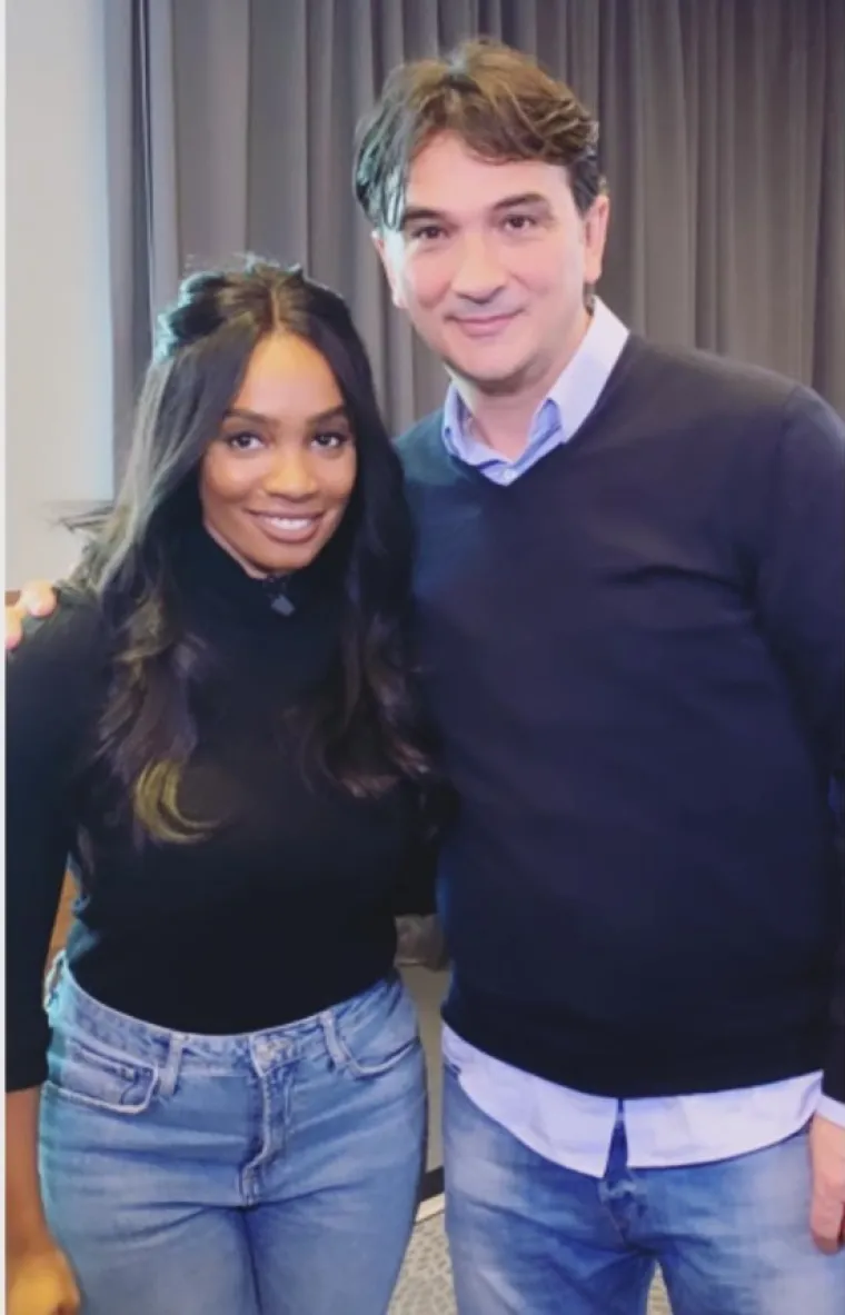 Samantha Johnson i Zlatko Dalić