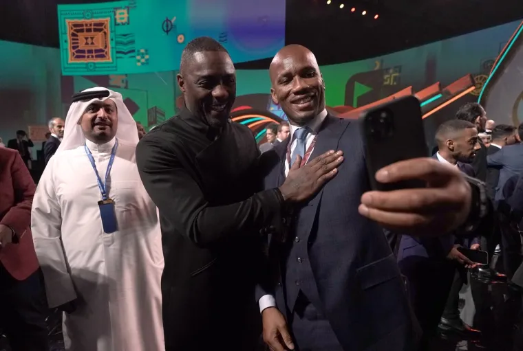 Idris Elba i Didier Drogba