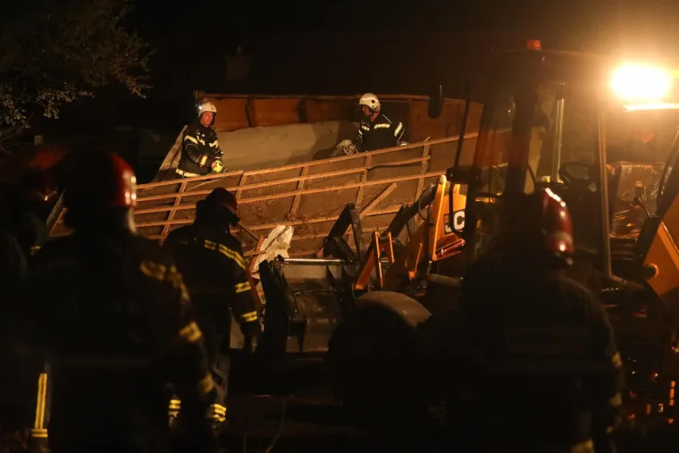 Eksplozija kod Osijeka: Kuća je potpuno uni&scaron;tena. U ru&scaron;evinama pronađeno tijelo mu&scaron;karca