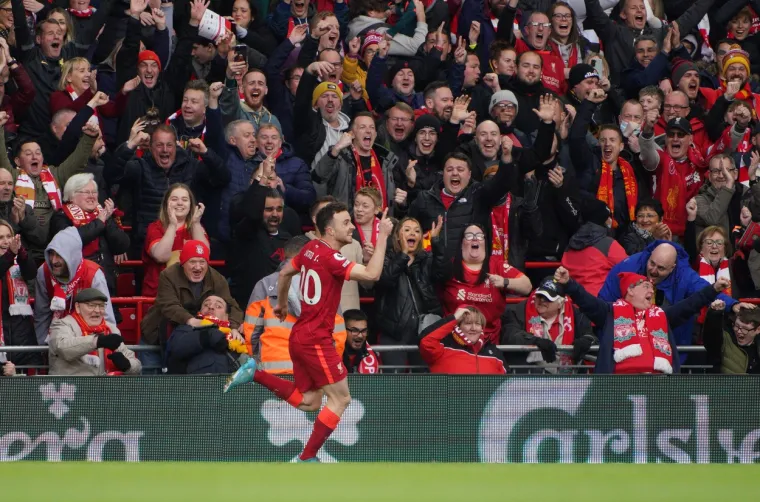 Liverpool je 22. pobjedom u sezoni došao do 72 boda, dva više od drugoplasiranog Manchester Cityja koji ima i utakmicu manje.